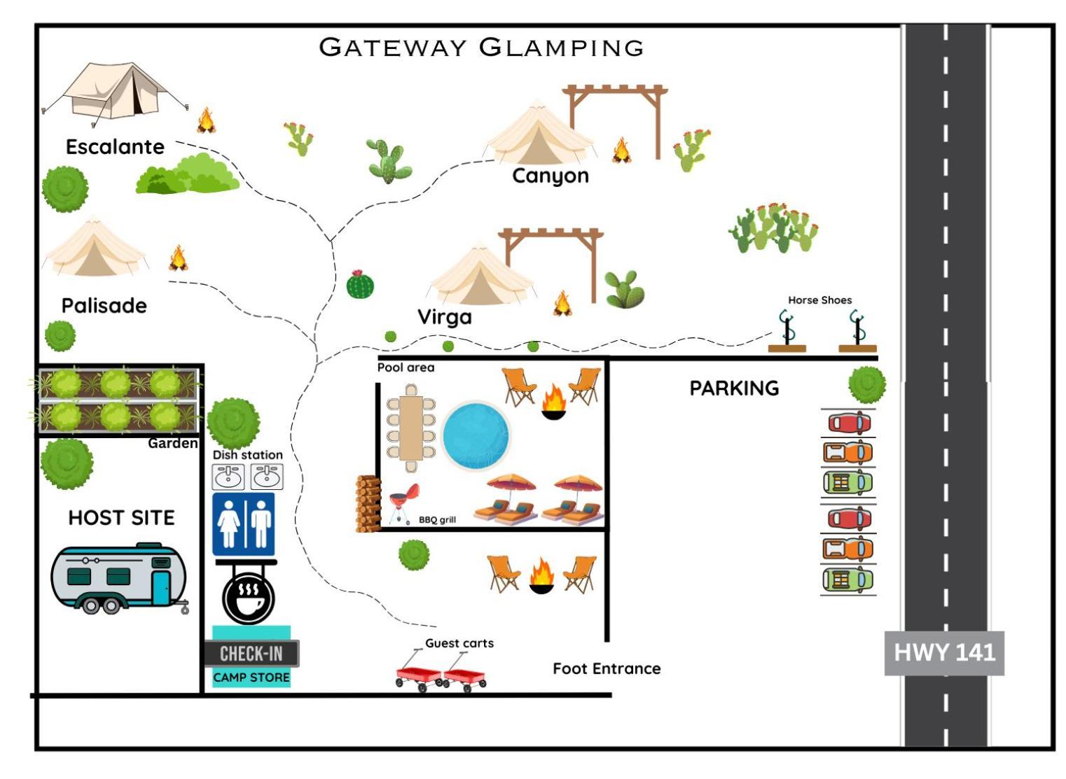 Gateway Glamping Hotel Luaran gambar